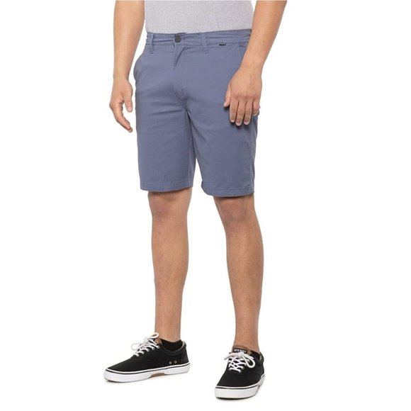 Hurley Other - HURLEY Chino Shorts Twill Walk Shorts Diffused Blue Teen or Men's size 28 NWT
